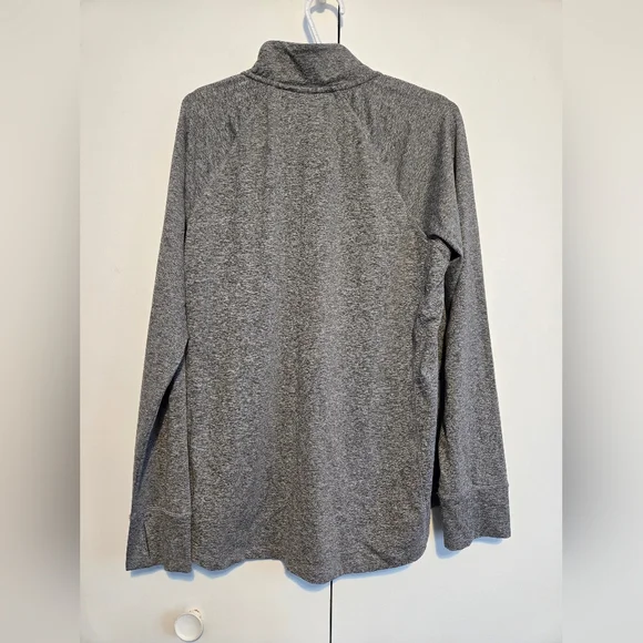 Ascend Gray Half Zip Long Sleeve Athletic Women's Top- Size XL‎ - Picture 5 of 7